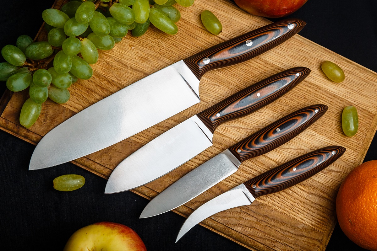 انواع مختلف چاقو آشپزخانه ای